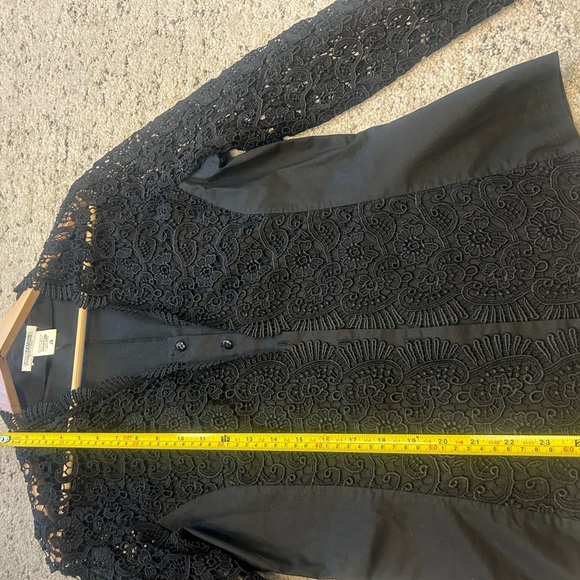 Naracamicie M NWOT Elegant Black Lace Women's blouse - Picture 11 of 15